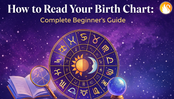 How to Read Your Birth Chart: Complete Beginner's Guide?